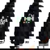 Mom & Dad Of The Lucky Duck 1St Birthday Mommy And Me Duck Women Oversized Hoodie Back Print