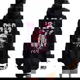 Mom Of The Birthday Girl Pink Cowgirl Western Rodeo Women Oversized Hoodie Back Print