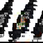 Mom Of The Wild One 1St Birthday Family Safari Jungle Party Women Oversized Hoodie Back Print