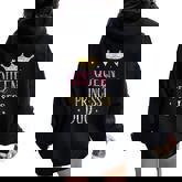 Queen And Princess Duo Matching Mom Mother Daughter Mommy Women Oversized Hoodie Back Print