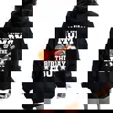 All Star Mom Of The Birthday Boy Basketball Soccer Sport Women Oversized Hoodie Back Print