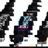 Tie Dye Groovy In My Cool Cousin Era Family Women Oversized Hoodie Back Print