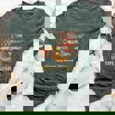 Country Music Outlaw Western Usa Patriotic Vintage Guitar Men Bella Canvas T-shirt