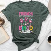 Girls Night Bingo Sisters Bingo Squad Bella Canvas T-shirt
