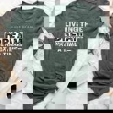 Living The Dream One Nightmare At A Time Sarcastic Sayings Bella Canvas T-shirt