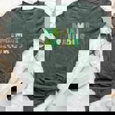 Mamasaurus T Rex Dinosaur Mama Saurus Mom Family Matching Bella Canvas T-shirt