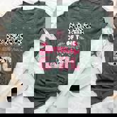 Mom Of The Birthday Girl Farm Cow Family Birthday Decoration Bella Canvas T-shirt