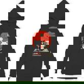 Cute Cartoon Cats Eating Sushi With Japanese Sun Hoodie