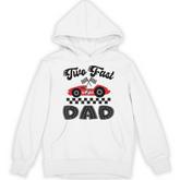 Two Fast Dad Of The Birthday Boy Racing Car Family Hoodie