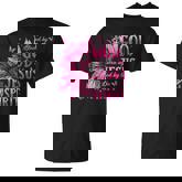 Blessed By God Loved By Jesus Pink Sunflower Faith Christian T-Shirt