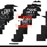 Forget Princess My Daughter Is A Wrestler Mom Dad T-Shirt