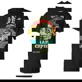 Have A Crappie Day Retro Fishing Sarcastic Dad Mens T-Shirt