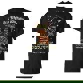 It's My Birthday Scorpio Queen Camo Bow Afro Black Girl T-Shirt