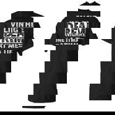 Living The Dream One Nightmare At A Time Sarcastic Sayings T-Shirt