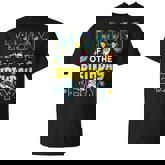 Mom Of The Birthday Boy Astronaut Family Space Planets T-Shirt