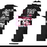 Mom Of The Birthday Girl Farm Cow Family Birthday Decoration T-Shirt