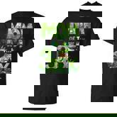 Mom Of The Three Rex Birthday Boy Dinosaur Family Matching T-Shirt