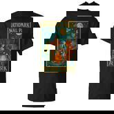 National Park After Dark Alien Bigfoot Bear Camping T-Shirt