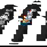 Neko Cat Ramen Anime Kawaii T-Shirt