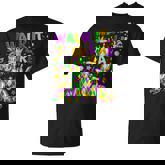 Walk It Like A Dog Mardi Gras Louisiana Carnival Fat Tuesday T-Shirt