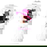 Breast Cancer Awareness African American Afro Women T-Shirt