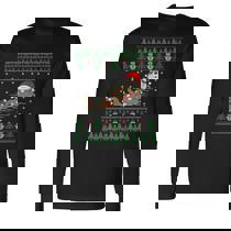 Cadeau NoëL Pull Homme Mode Casual T-Shirt Manches Longues Homme Sport