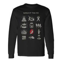 Nerdy Iconic Alternative Rock Bands Of The 90S White Long Sleeve T