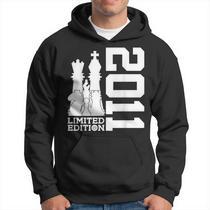 Sweat à Capuche Vintage 2011 - Édition Limitée Anniversaire. Pour Ceux Nés En 2011, Cadeau Personnalisé