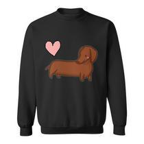 Sweat-shirt De Noël Motif Teckel (Doxie) - Marque PINEHART, Taille XS Unisexe - Neuf Avec étiquettes