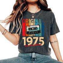 T-shirt Vintage 50 Ans Anniversaire - Cadeau Personnalisé Pour Homme/Femme Né En Novembre 1975 - 4
