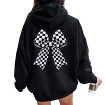JUICE Sweat à Capuche Bio Noir Femme Noir - Prêt-à-Porter
