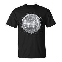 T-shirt Elegante DiscoBrakes: Il Logo Che Unisce Discoteca E Freni A Disco! Cotone Pesante Nero