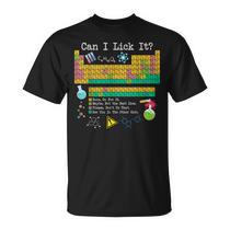T-shirt Humour Noël Chimie - Sapin Tableau Périodique, Coton, Noir, Taille Regular