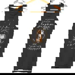 Das Istheltie Glitzerhetlandheepdog Hund Hunde Tank Top - Seseable