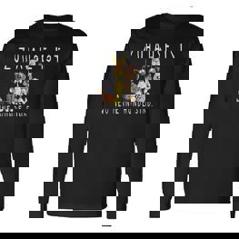 Hund Fun Mitpruch Zuhause Ist Wo Meine Hundeind Langarmshirts - Seseable