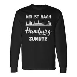 Mir Ist Nach Hamburg Zumutekyline Hamburg Hamburger Langarmshirts - Seseable