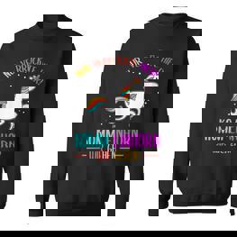Nurerrückte Hier Komm Einhorn Wir Gehen Witziges Einhorn Sweatshirt - Seseable