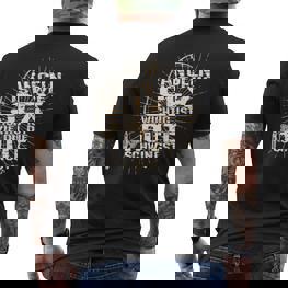 Angeln Ist Wieex Lustiges Fischen Angeln Angler T-Shirt mit Rückendruck - Seseable