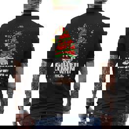 Glühwein Wichtel Weihnachten T-Shirt mit Rückendruck - Seseable