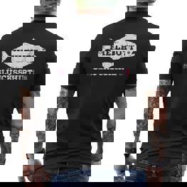 Norwegen Angeln Geschenk Heilbutt Angeln Urlaub Angeln T-Shirt mit Rückendruck - Seseable