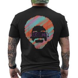 Ölmalerei Kunst Bob Legende T-Shirt mit Rückendruck - Seseable