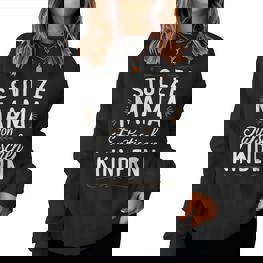 Stolze Mama Fantastische Kinder Muttertag Beste Mütter Sweatshirt Frauen - Seseable