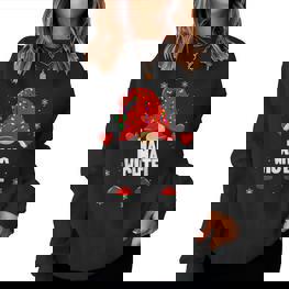 Weihnachten Mama Wichtel Gnom Weihnachtswichtel Sweatshirt Frauen - Seseable