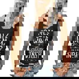 Stolze Mama Fantastische Kinder Muttertag Beste Mütter Tank Top Frauen - Seseable