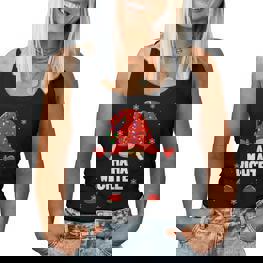 Weihnachten Mama Wichtel Gnom Weihnachtswichtel Tank Top Frauen - Seseable