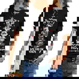 Panda Ich Mag Halt Pandas Pandabär Mädchen Damen Kinder T-shirt Frauen - Seseable