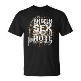 Angeln Ist Wieex Lustiges Fischen Angeln Angler T-Shirt - Seseable