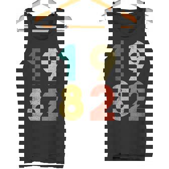 1982 デザイン レトロバースデーヴィンテージ 1982 タンクトップ - Kawaiitshirt