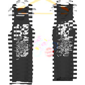 2nd Birthday Motor Cross Dirt Bike Future Champ Graphic Tank Top | Mazezy