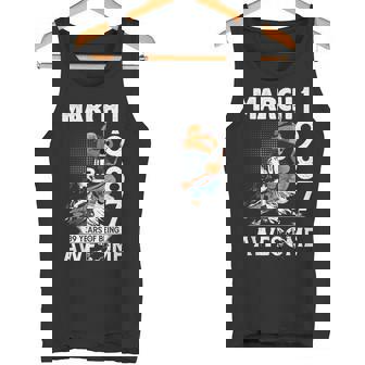 39Th Birthday Legends March 1987Intage 39 Years Old タンクトップ - Kawaiitshirt